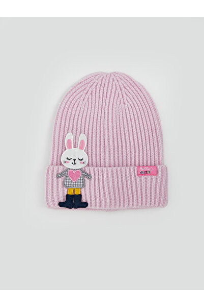 LC Waikiki Rabbit Print Girls' Beanie
