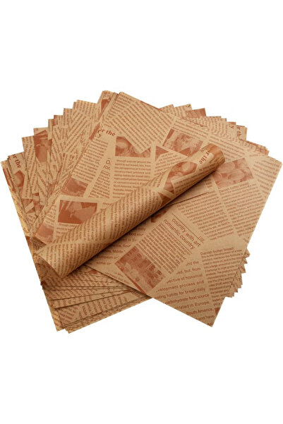 TAPIT 100 Pcs Deli Wax Paper Sheets for Food Basket Liners 10 x 10 Inch Old N...