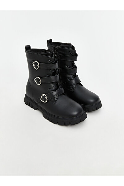 LC Waikiki Faux Leather Girls' Boot