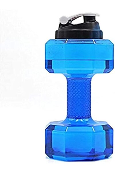 Generic AASHZ Dumbbell Shaped Water Bottle 2.2L – BPA-Free, Leak-Proof, Eco-F...