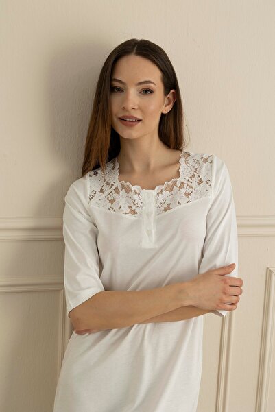 Sevim 18171 Women's Long Nightgown