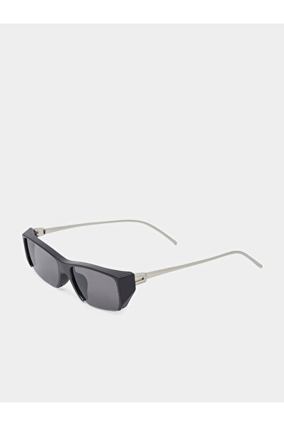 Styli Black Square Frame Sunglasses