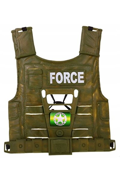 Ramiz setul „MICUL SOLDAT” pentru copii: VESTĂ MILITARĂ, cască, accesorii – C...