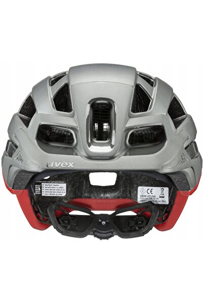 Uvex Cască de bicicletă Finale Light 2.0 argintiu/roșu mat 56-61 cm