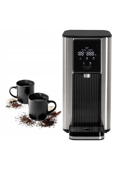 Adler Europe Distribuitor de apă caldă, Fierbător electric, Filtru de apă, 2....