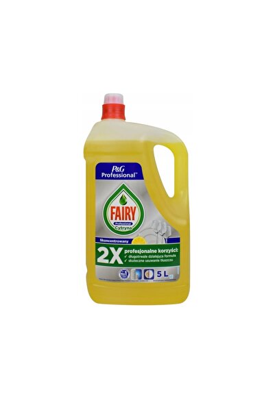 Fairy Lichid de spălat vase profesional cu lămâie 2x5L