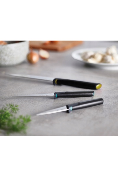 Joseph Joseph Set de 3 cuțite duo din oțel japonez cu bolster