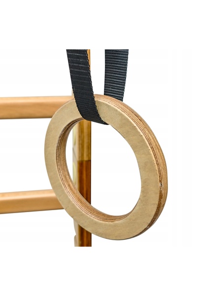 inSPORTline RINGORA Inele de gimnastică pentru scară, curele reglabile, 100KG