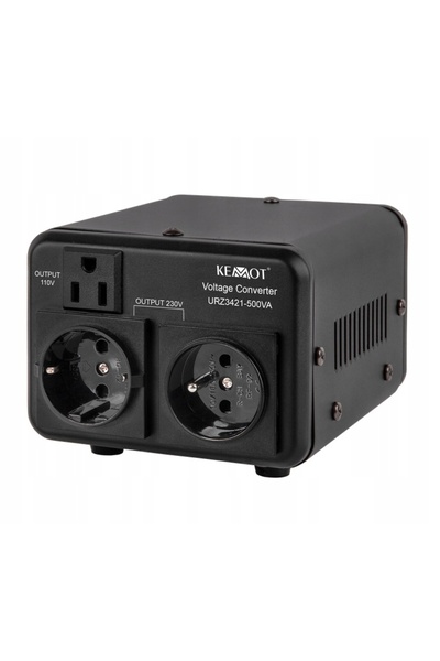 NO BRAND 230V la 110V 110 V la 230 V PL SUA 400W 500VA Convertor de tensiune AC