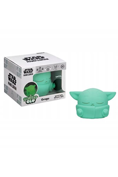 Paladone Lampă de silicon cu baterie, lampă de noapte Star Wars Grogu