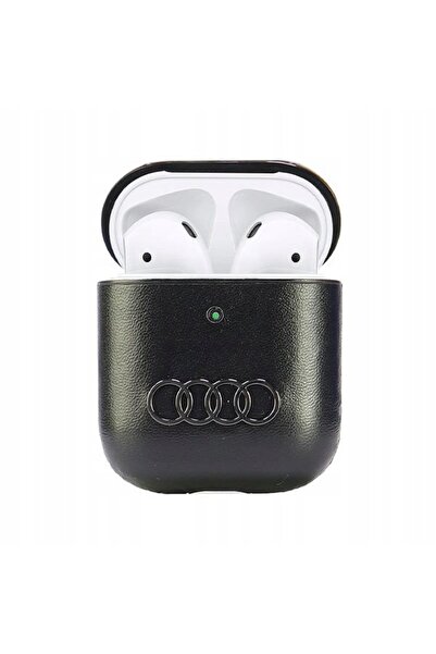 NO BRAND Husă din piele AUDI pentru AirPods 1 2, cu logo, protecție, calitate...