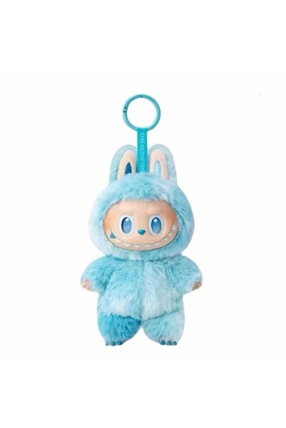OEM Jucarie de plus Labubu, 17 cm, Albastru/Plin de speranta