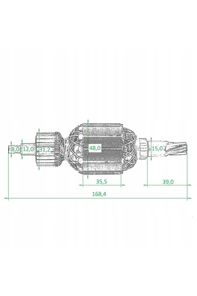 NO BRAND Hilti TE74 TE75 Disc pentru ciocan rotopercutor 206250-3