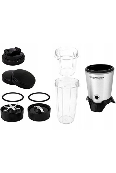 ESPERANZA Blender cu cană EKM028 Nutri Master 1000 W Argintiu