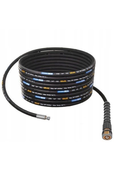Techkar Furtun de 25m pentru KARCHER Easy!Lock Force, pentru curățarea și des...