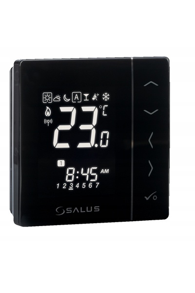SALUS Controler de temperatură digital cu fir VS35, negru, kc152
