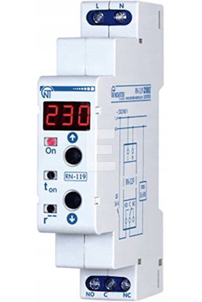 NO BRAND Releu de control al tensiunii RN-119 230V 16A