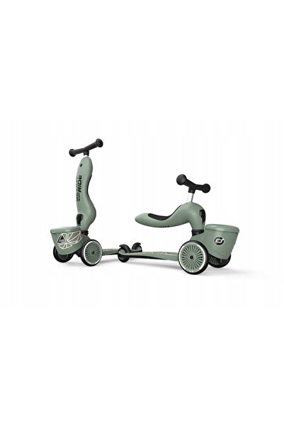 NO BRAND Scoot & Ride Cutie de depozitare 2 în 1 pentru trotinetă, verde High...