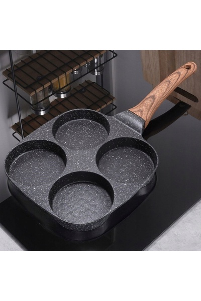 Vilde Tigaie din GRANIT pentru ouă prăjite, omlete, clătite și pancakes
