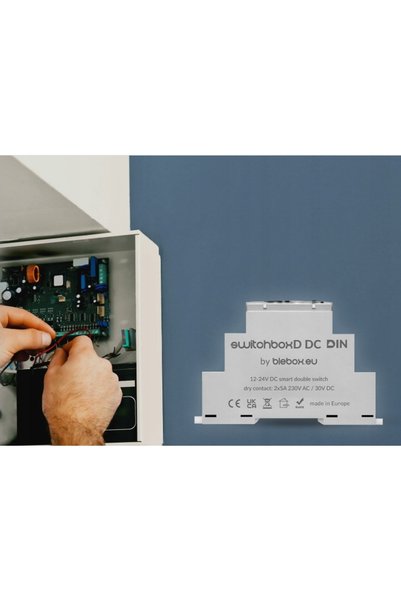 BleBox Modul releu DC DIN SwitchboxD