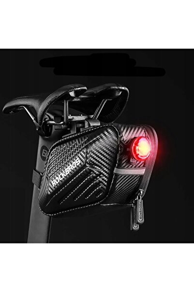 ROCKBROS Geantă de șa pentru bicicletă B59 Negru