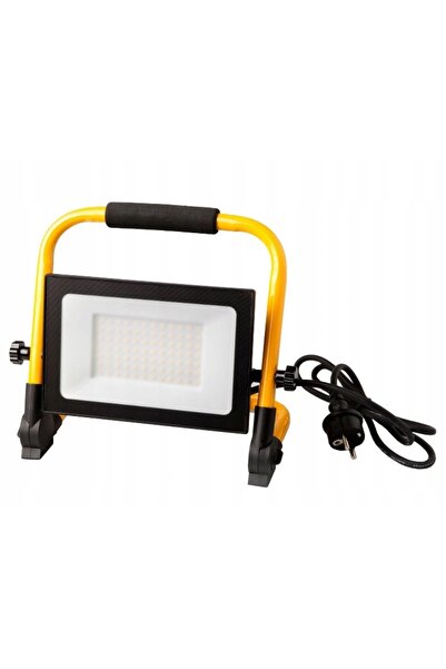 ecolight Proiector LED Halogen 100W cu cablu, suport trepied, cablu de 1.5m, ...