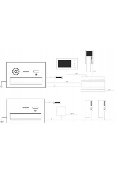 Aco SISTEM DE SONERIE SONERIE PENTRU CUTIA DE POȘTĂ CITITOR RFID BRELOCE