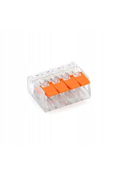 NO BRAND CONECTOR RAPID SLIM PENTRU CABLU DE SÂRMĂ 4x0,5-4 mm, 30 buc.