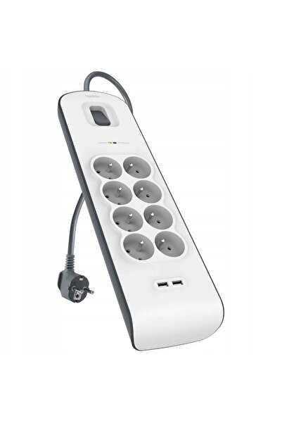 NO BRAND Belkin 900J Prelungitor cu protecție la supratensiune, 8 prize