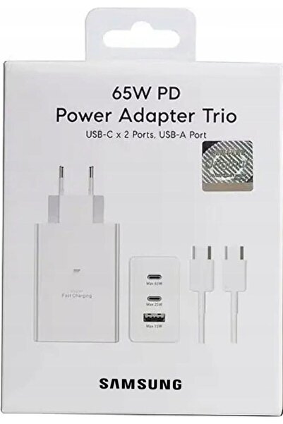 NO BRAND ÎNCĂRCĂTOR DE REȚEA RAPID, BLOC DE ALIMENTARE 3xUSB 65W TIP C PD QC ...