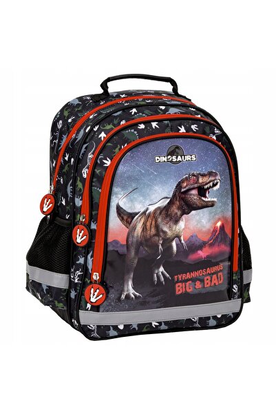 NO BRAND DINOZAURY Ghiozdan școlar pentru băieți, clasele 1-3, 8041