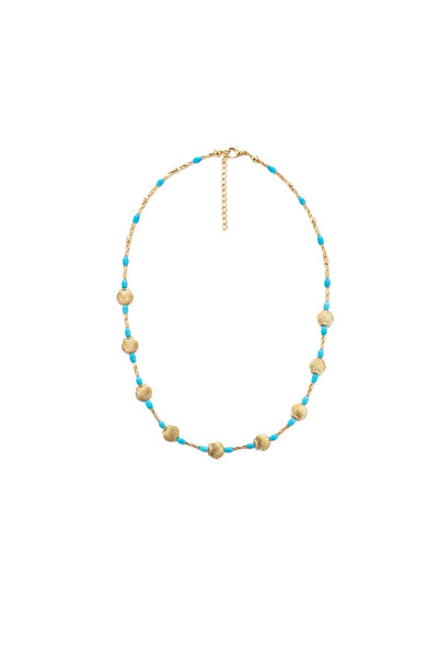 Charmist Marea Collection Shell Necklace Blue