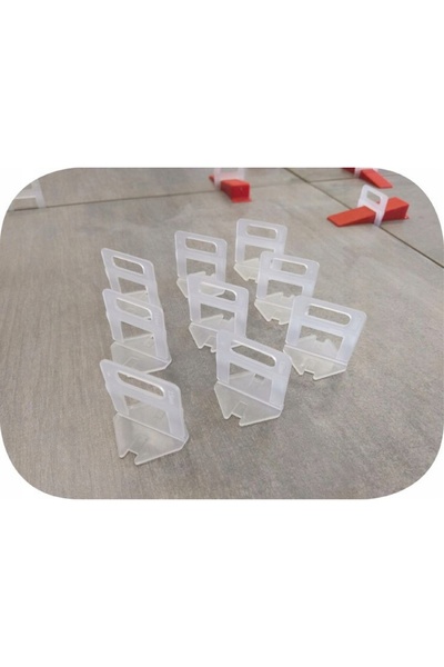 NO BRAND SISTEM DE NIVELARE A PLACIILOR 500x CLEME 2.0 mm + 100x PENE + CLEME
