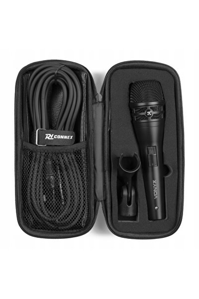 NO BRAND Microfon dinamic cardioid profesional pentru cântat și vorbit, cablu...