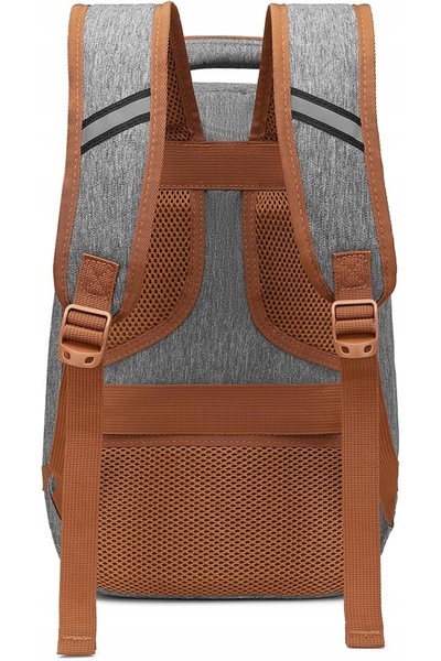 Kono Rucsac de cabină 40x20x25 cm pentru avioane Ryanair, gri