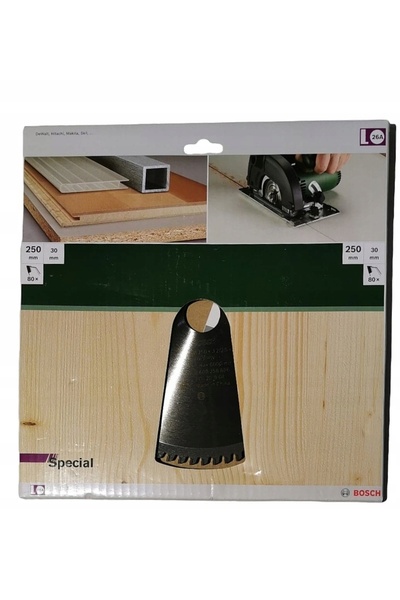 Bosch Disc special Alu pentru tăiere lemn 250x30 mm 80 dinți 2609256896