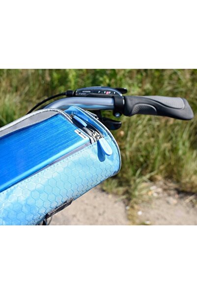 NO BRAND Geantă de ghidon cu capacitate mare de 3L pentru bicicletă și trotinetă
