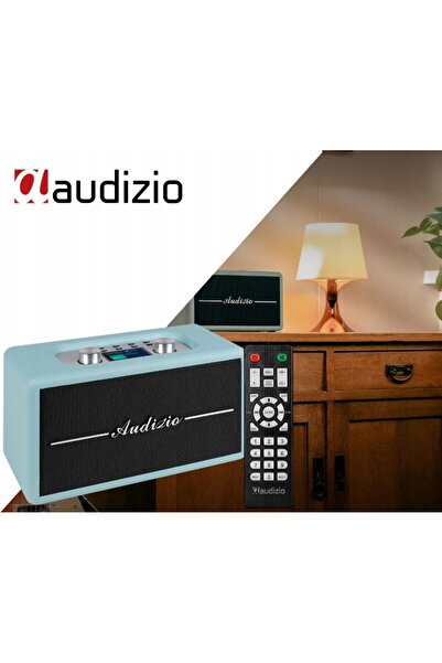 Audizio Radio portabil vintage cu Bluetooth, DAB+, FM și ceas cu alarmă