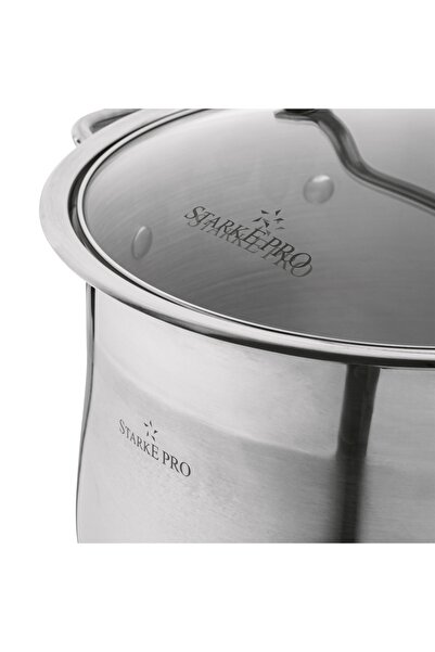 Starke Pro Set gastronomic cu capac pentru inducție Premio Alto II 5.7 l