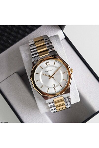 Chaperone Ch002729 Men's Wristwatch with Steel Strap