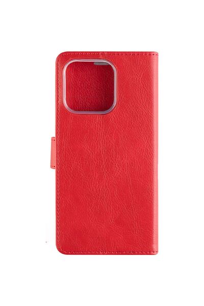 NO BRAND Husă pentru Apple iPhone 16 Pro Max, fixă, din piele vegană