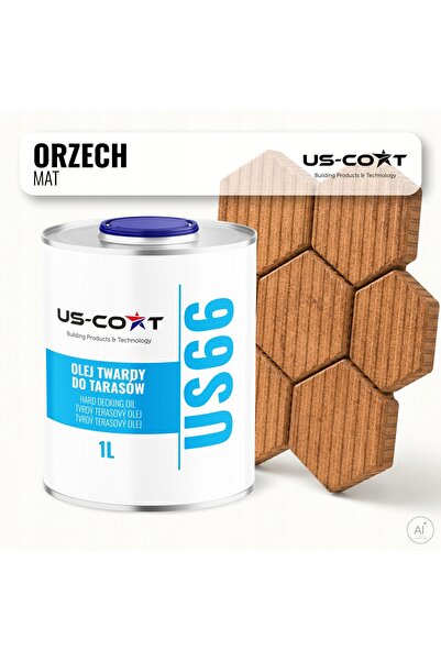 NO BRAND Ulei pentru lemn, pentru terase, nuc, 1L, dur, colorat, decorativ