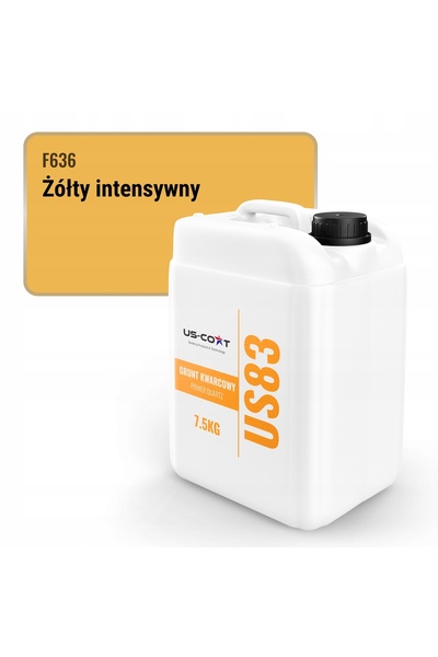 NO BRAND Cuarț Grunt pentru silicon și ipsos, galben intens F636, 7.5KG, Prod...
