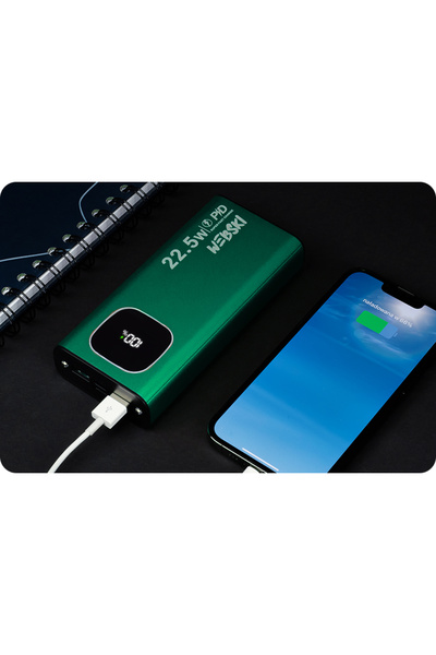 NO BRAND POWER BANK PUTERNIC 30.000 MAH USB PENTRU TELEFON LANTERNĂ LED ECRAN...