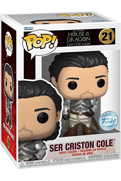 Funko Pop CASĂA DRAGONULUI SER CRISTON COLE FIGURINĂ DE COLECȚIE