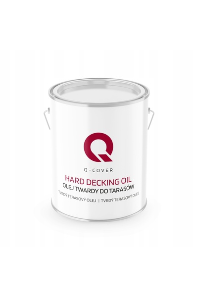NO BRAND Ulei pentru terase, negru RAL9005, 2,5 l, cu randament ridicat și re...