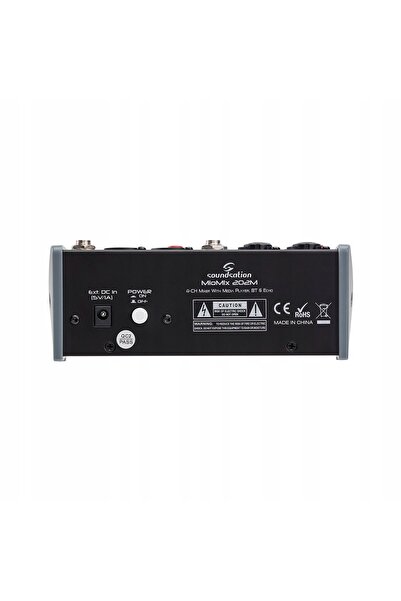 NO BRAND Soundsation MIOMIX-202M Mixer Analog-Digital USB Bluetooth Efecte