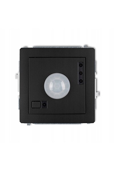 NO BRAND SENZOR ELECTRONIC DE MIȘCARE KARLIK DECO NEGRU MAT