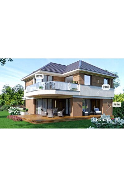 NO BRAND Chit siliconic pentru pereți, maro cald F576, 15KG, Producător