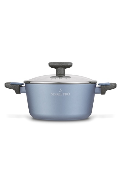 Starke Pro GARNEK cu capac, pentru inducție, din aluminiu, dublu stratificat,...